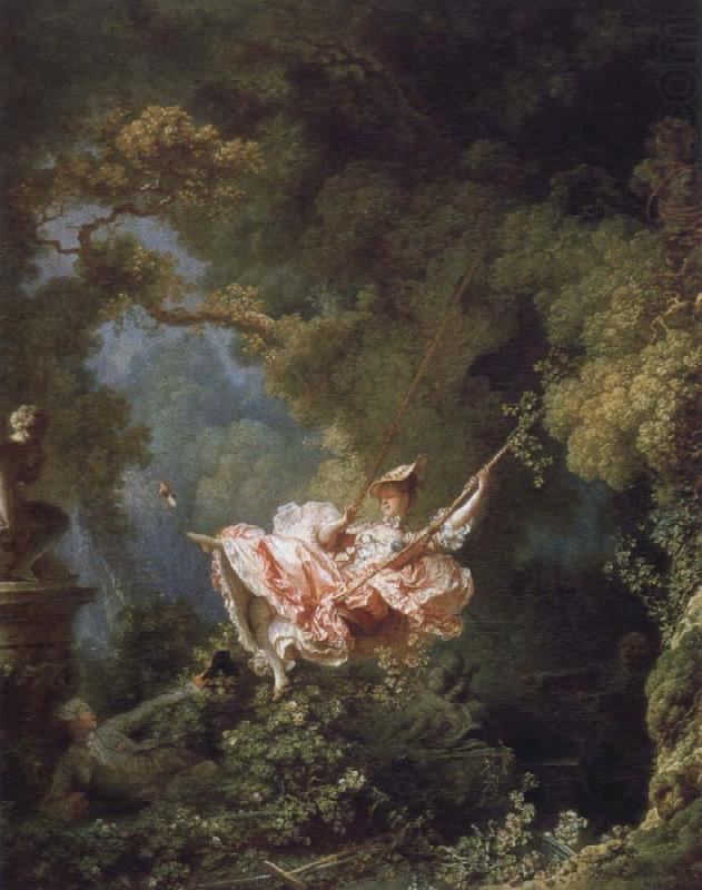 the swing, Jean Honore Fragonard